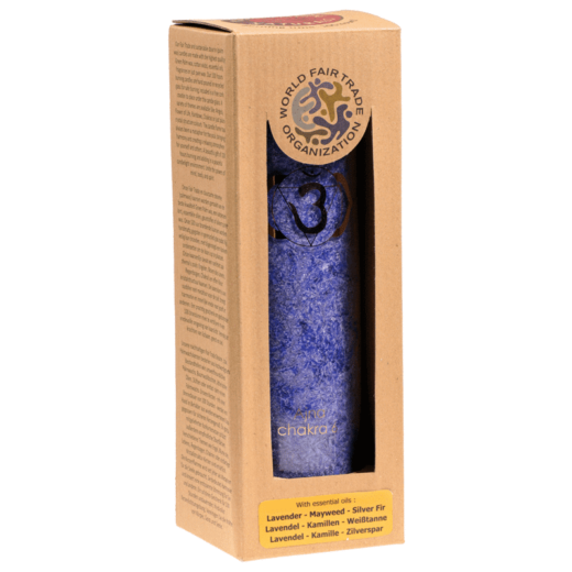 Duftprodukte, Kerzen + Kerzenhalter, Phoenix Duftkerze Stearin 6. Chakra Lavendel, Tanne, Kamille - Meine Spiritualität