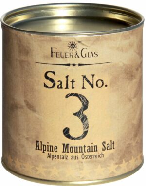 FeuerundGlas – Feuer & Glas – Gewürzmischung – Grillen – Geschenk – Meine-Spiritualitaet.de – Männergeschenk – Kräutermischung – Salt No. 3, Alpine Mountain Salt