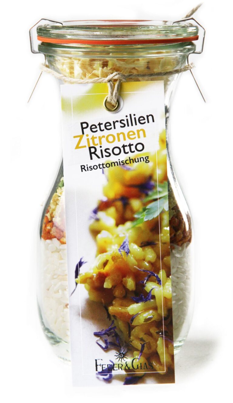 Gourmet Fertigmischung für Petersilien Zitronen Risotto