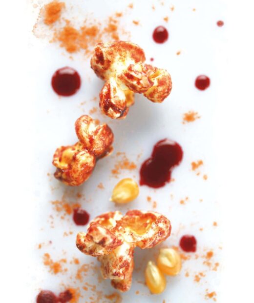 Gourmet Popcorn – Red Devil – Party-Snack -gesalzenes Karamell - Feuer und Glas – Feuer & Glas - meine-spiritualitaet.de – Gourmet – Grillen - Meine Spiritualität - Geschenk – Kochen – Männergeschenk – regionale Herstellung – Vegetarisch – Italienisch Kochen – Risotto
